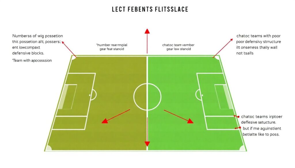 Выбор лучших матчей дня по статистике владения и ударов - иллюстрация