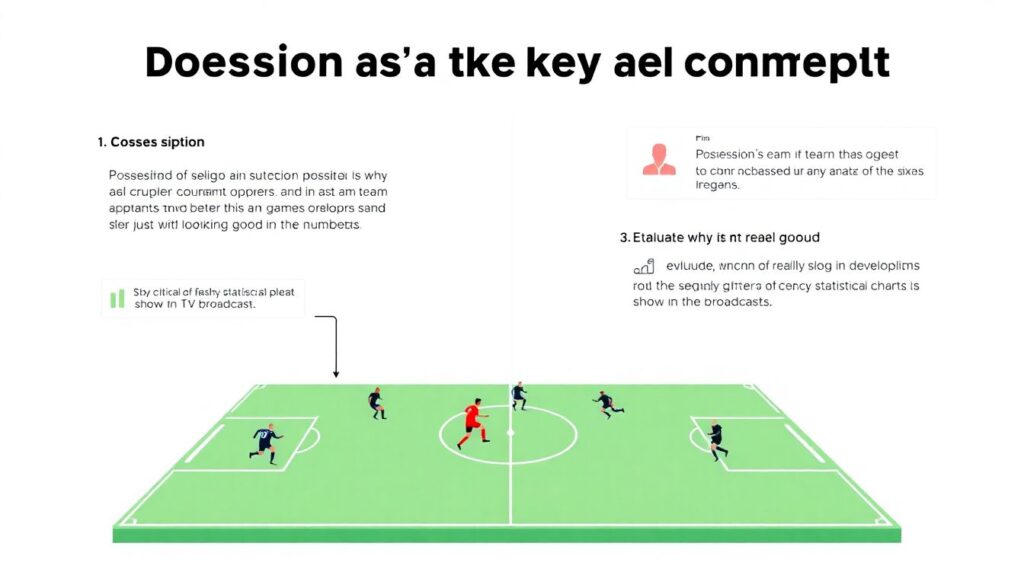 Сравнение статистики владения между командами за сезон - иллюстрация