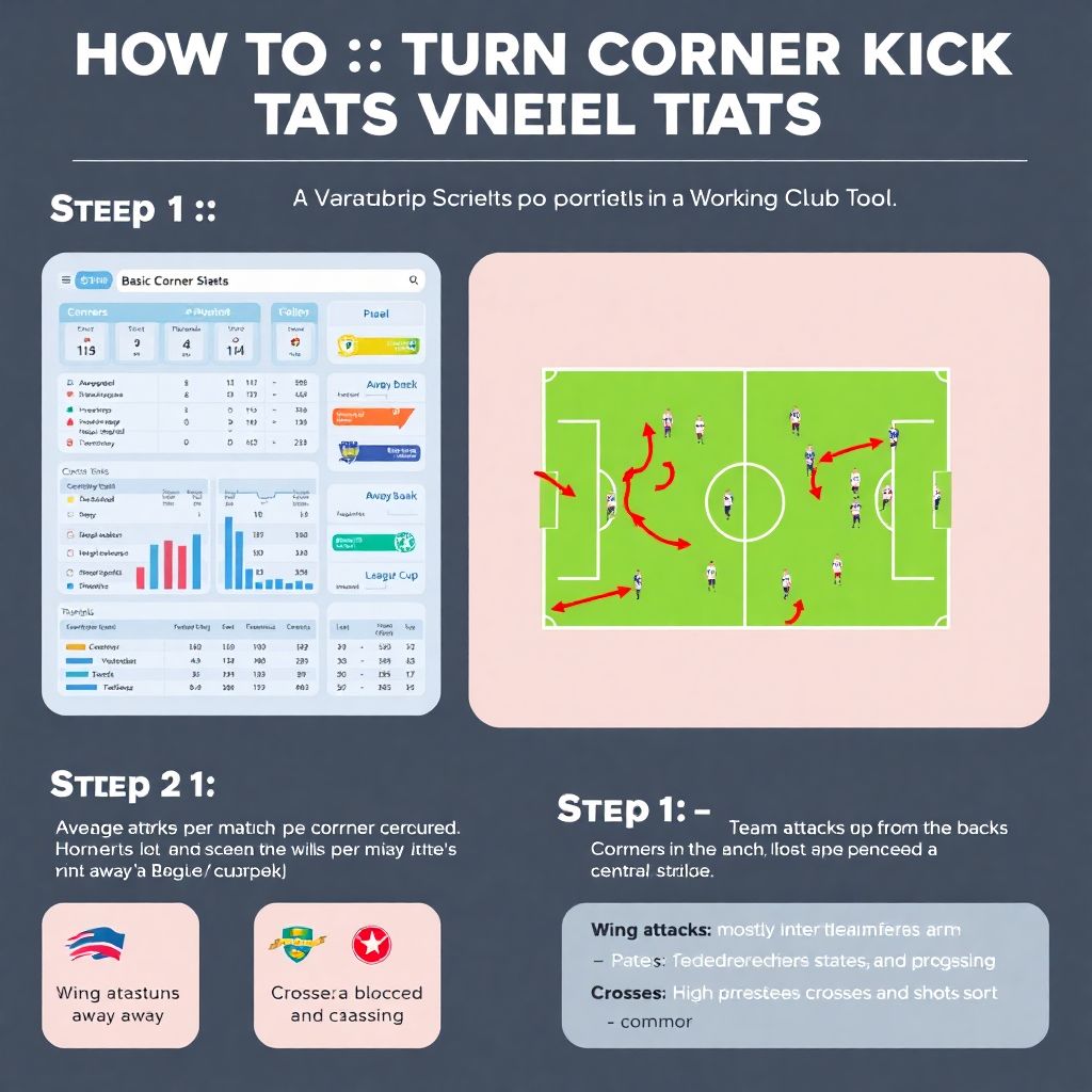 Интерпретация статистики угловых для разработки стратегий футбольного клуба