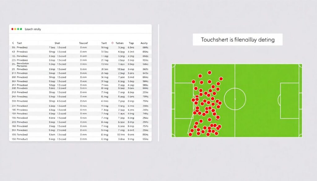 Метрики эффективности нападающих по статистике матча - иллюстрация