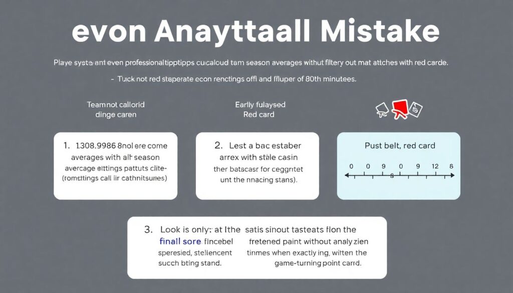 Влияние удаления на статистику матча - иллюстрация