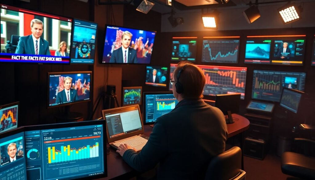 Фактчек статистики в прямом эфире без задержек - иллюстрация