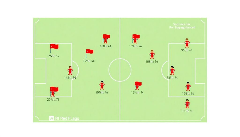 Влияние травм на показатели матча и статистику - иллюстрация