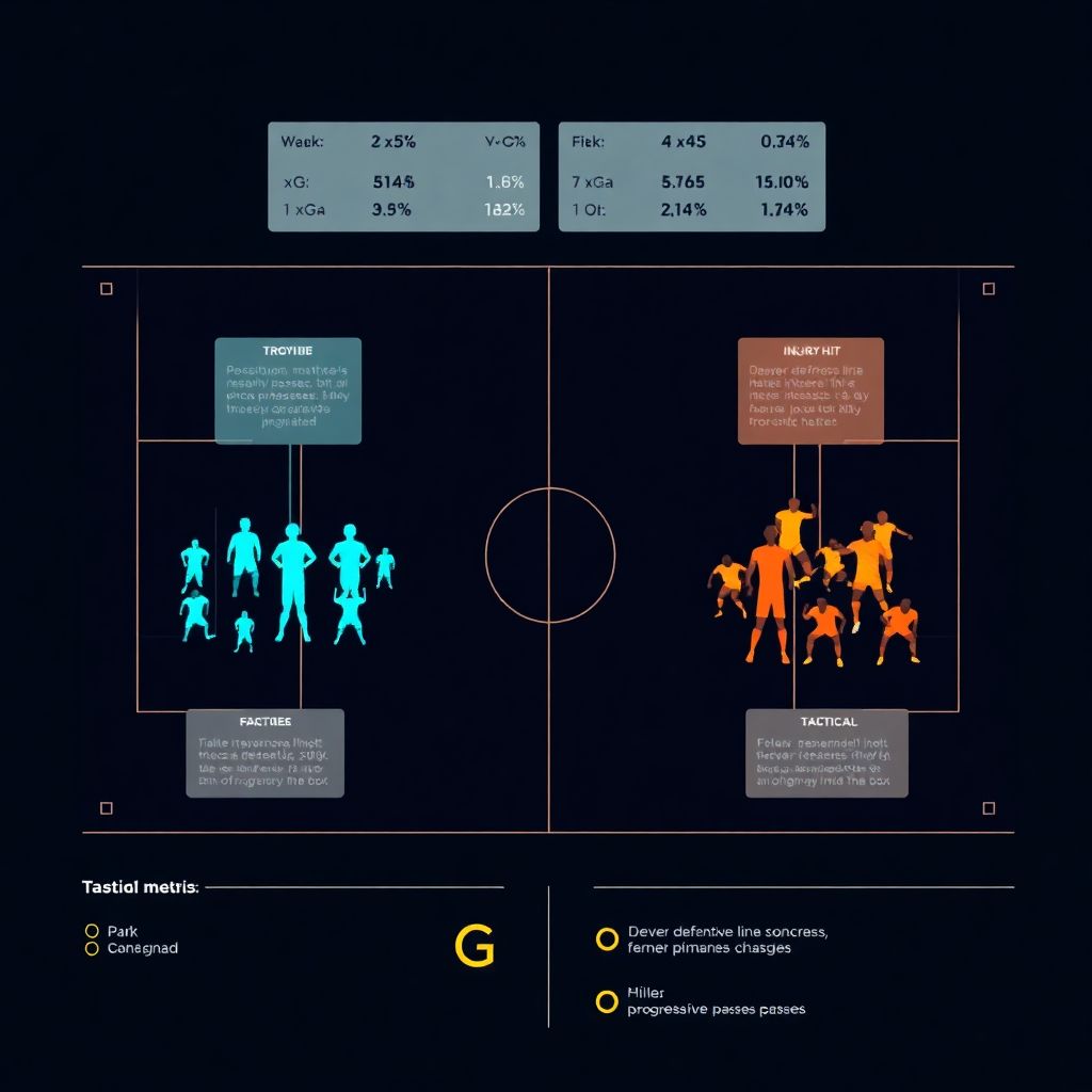Влияние травм на показатели матча и статистику команд в футболе
