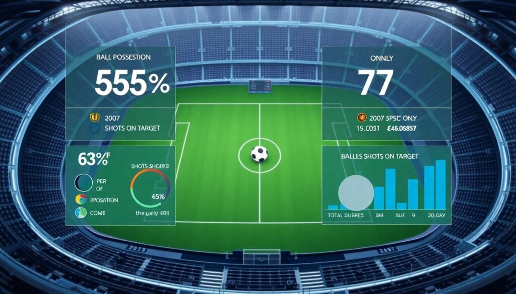 Как интерпретировать коэффициенты по ударам и владению - иллюстрация
