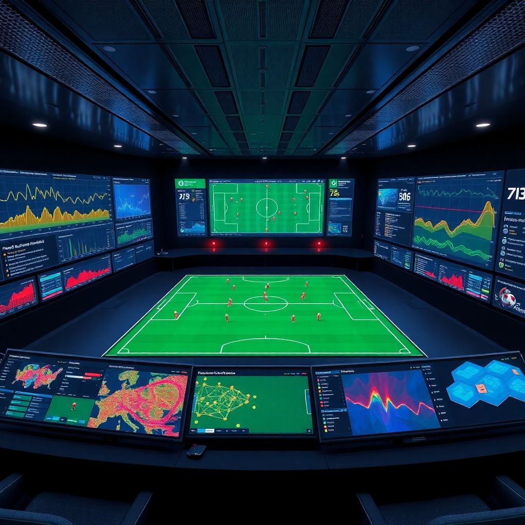 Методы визуализации данных для онлайн-аналитики матча в спортивной статистике