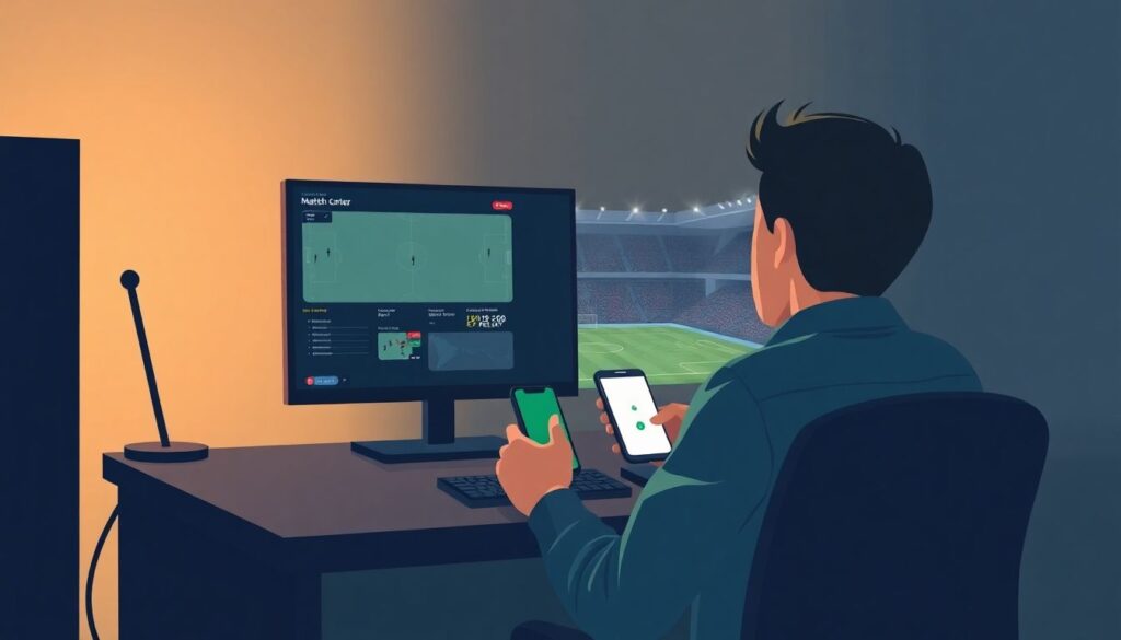 Матч-центр: что показывают сводки в реальном времени - иллюстрация