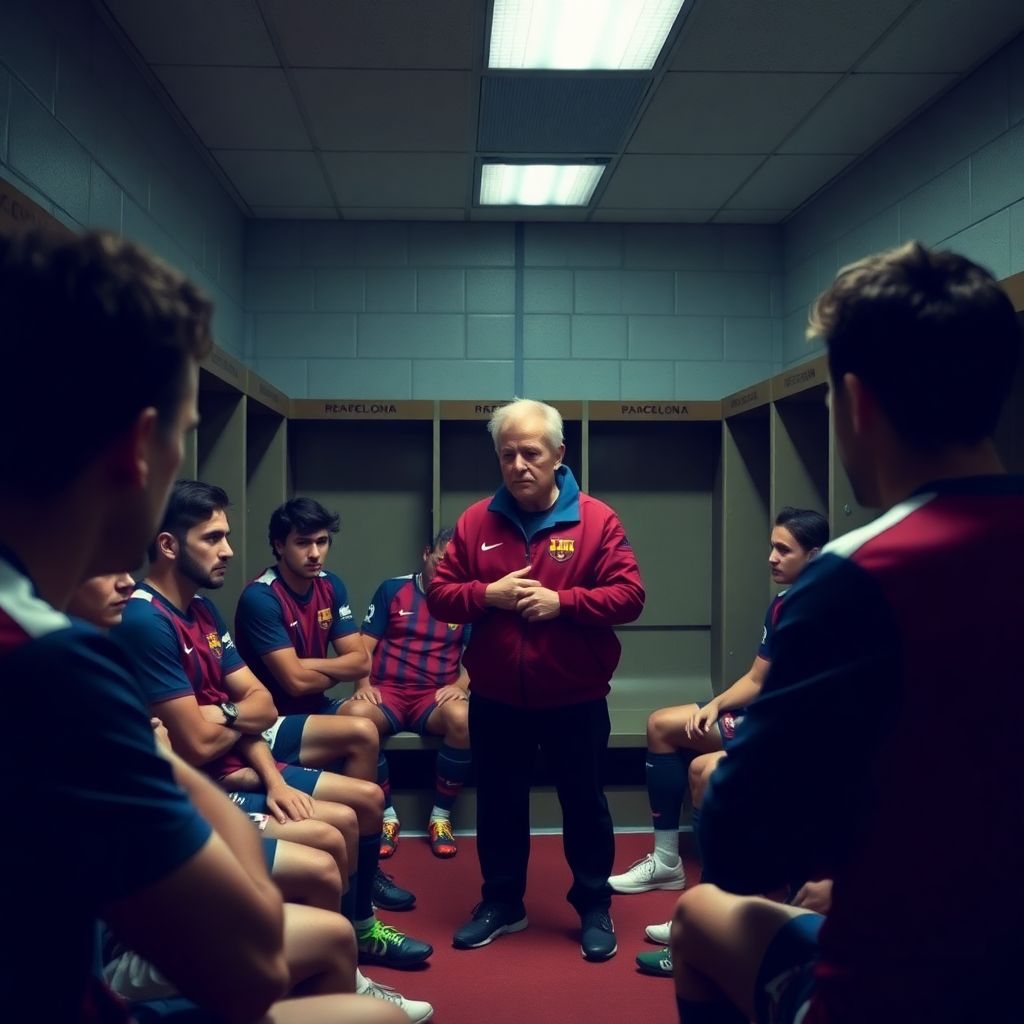 Флик о серьёзном разговоре с игроками «Барселоны» после двух поражений подряд