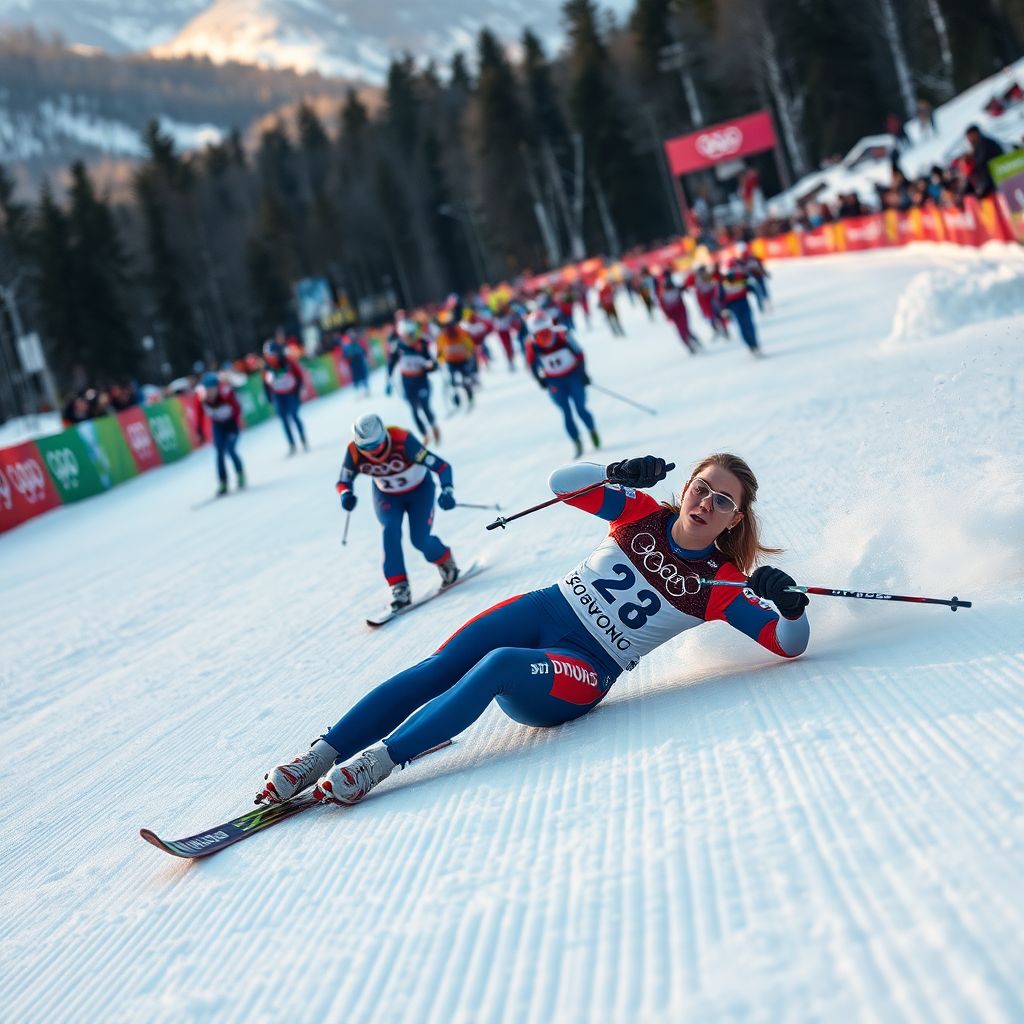 Непряева лишилась шанса на медаль в скиатлоне Олимпиады-2026 после падения